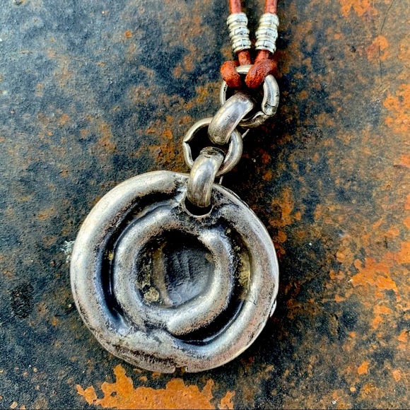 Boho, Cowboy, Gypsy, Junker, fun necklace - Picture 4 of 8